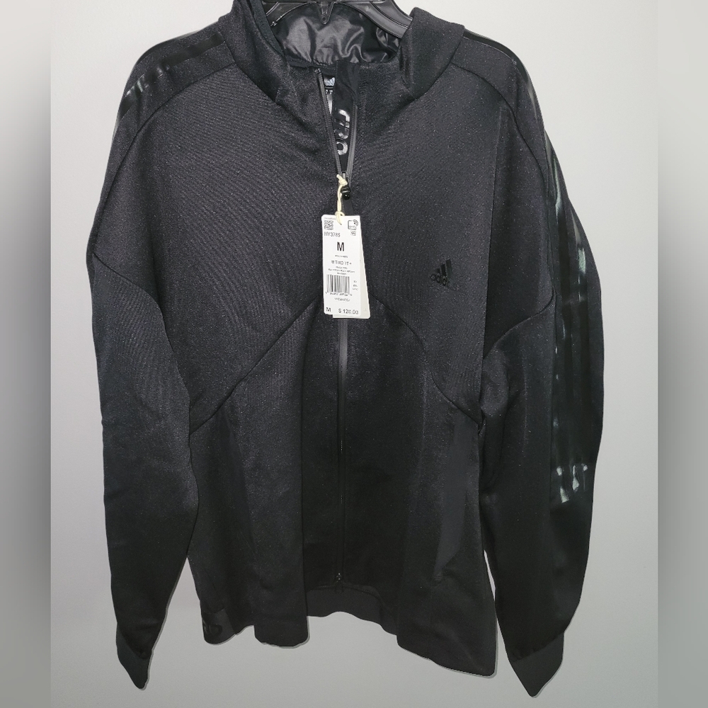 New Addidas men's medium Trio suit up advanced track jacket - Picture 2 of 8